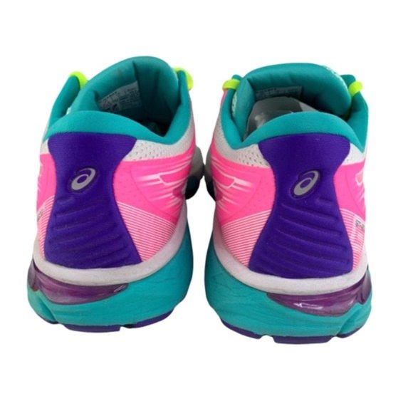 Asics GT-2000 Lace Up Sneakers Fresh Ice Colorway Green Teal Pink Purple - Picture 9 of 11